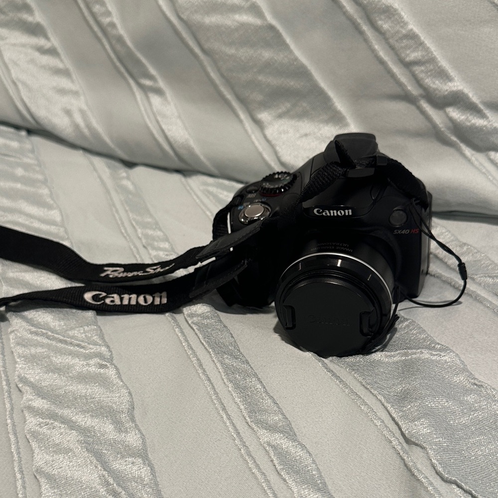 Canon Black Powershot Digital Camera